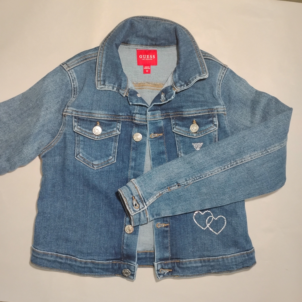 Guess Blue Jean Jacket Classic Denim Style